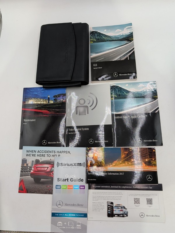2016 Mercedes GLS Owners Manual User Guide Set With Case Free Shipping