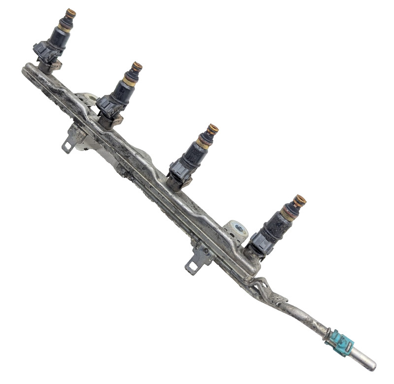 Four Fuel Injectors & Rail 03-07 Honda Accord Element 2.4L 4 Cyl. OEM