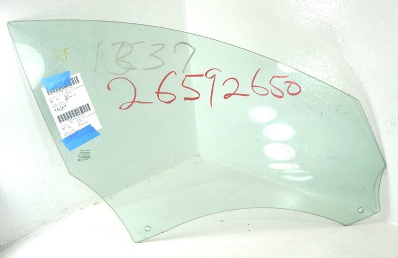 2009-2015 Jaguar XF Front Door Window Glass Passenger Right RH OEM