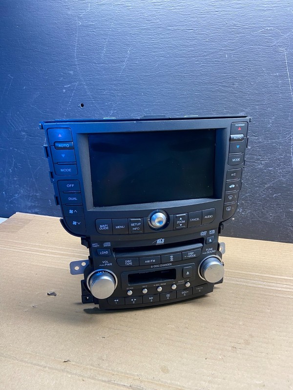 2004 2006 Acura TL CD Player Radio Climate Control OEM AE4705 DG