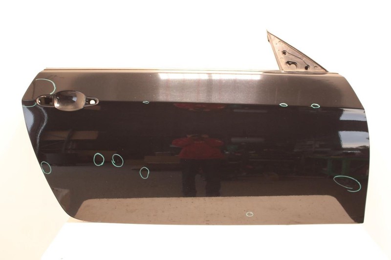 08-13 BMW M3 4.0L Black Passenger Right Front Door Shell Assembly
