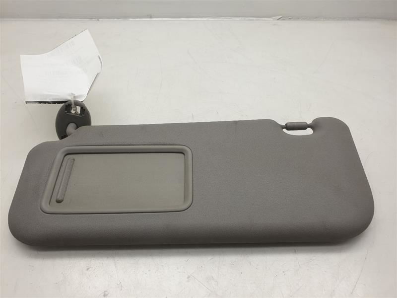 12 TOYOTA YARIS DRIVER LEFT SUN VISOR BLK-FJ10