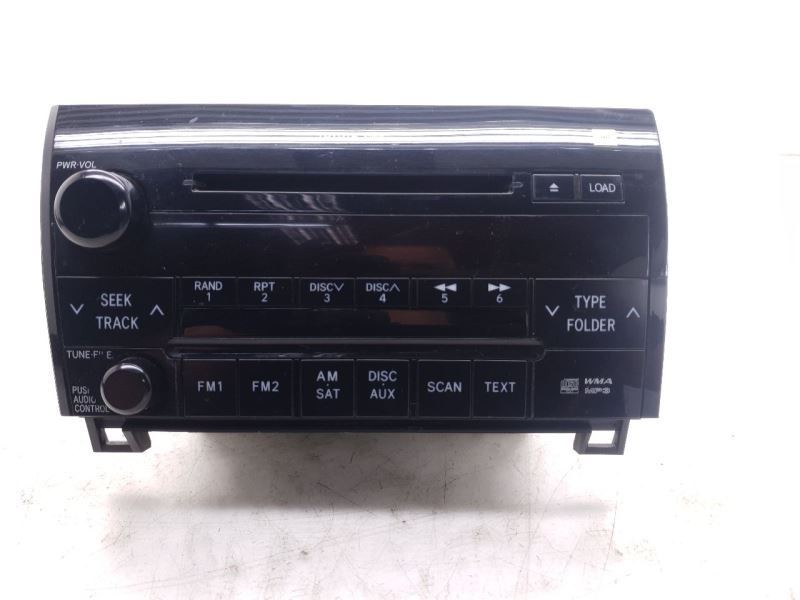 Audio Equipment Radio Display And Receiver Am-fm-cd Fits 07-12 TUNDRA