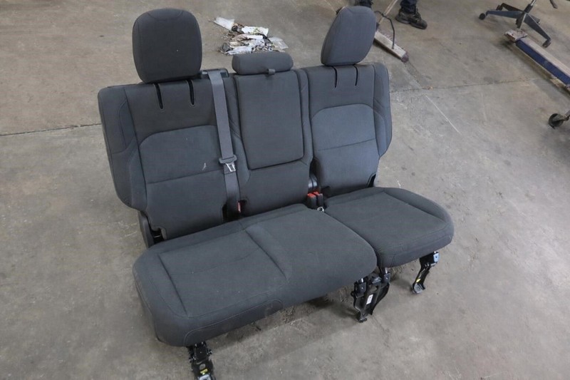 2021-2024 Jeep Wrangler JL 4xE Hybrid OEM Rear Seat for 4 Door Black Cloth