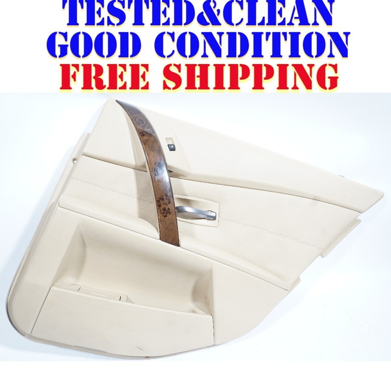 04 05 06 07 BMW 525i REAR RIGHT PASSENGER SIDE DOOR PANEL TRIM OEM