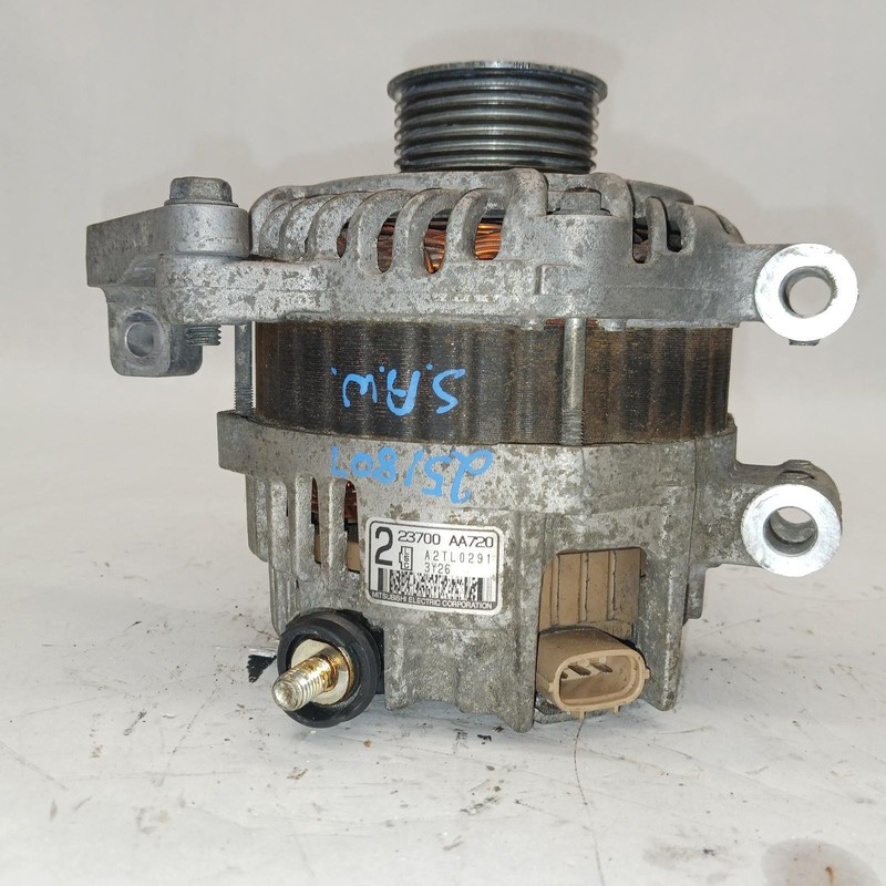 12-'14 SUBARU IMPREZA Alternator 2.0L 57k miles OEM 1 Year Wnty!