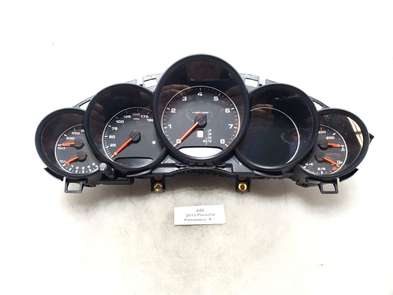 ✅ 14-16 OEM Porsche Panamera 4 S 970 Speedometer Instrument Panel Cluster Gauge