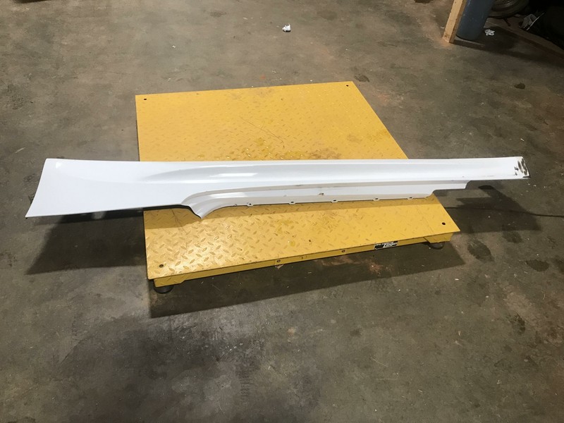 08 09 10 11 12 13 BMW M3 COUPE LEFT LH DRIVER ROCKER PANEL SIDE SKIRT OEM