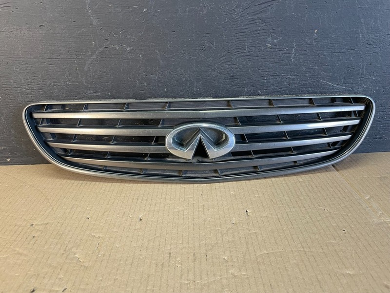 2002 2003 2004 Infiniti I35 Sedan Front Upper Grill Grille Oem ae3727 DG