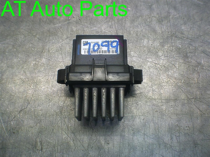 2008 CHEVROLET TAHOE BLOWER MOTOR RESISTOR OEM 15141283