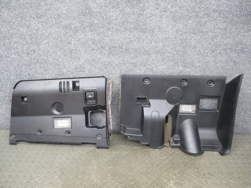 2006-2010 BMW E63 E64 DASH FRONT LEFT & RIGHT KNEE TRIM COVER PANEL SET OF 2