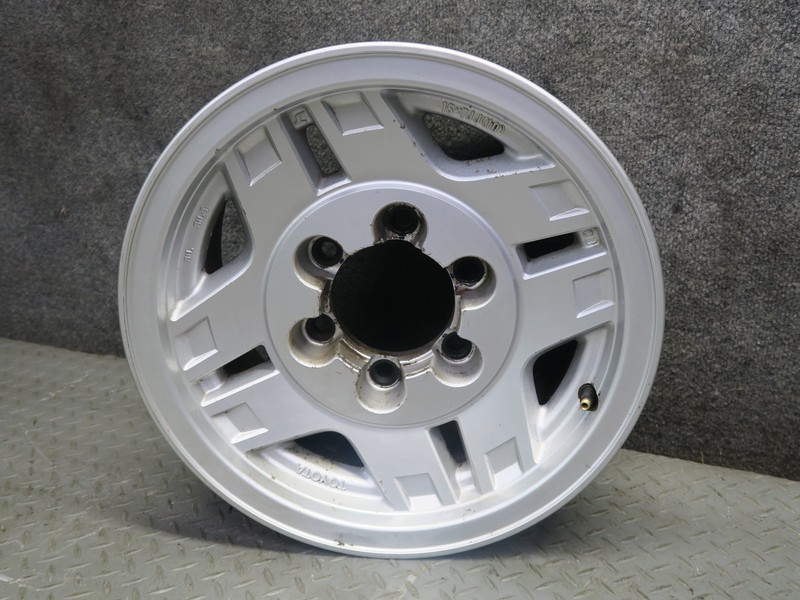 1991-1992 TOYOTA LAND CRUISER FJ80 R15 15" 8-SPOKE ALLOY WHEEL RIM 15X7J ET10