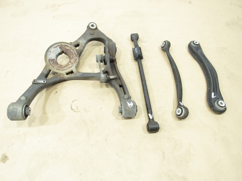 07-12 Mercedes GL550 X164 2011 Rear Right Passenger Control Arm Set 4 PCS | :A