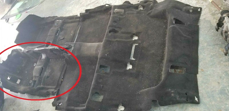1PC Left Driver Front Floor Liner Carpet DE9Z-7413001 2013 Lincoln MKT 2014-2019