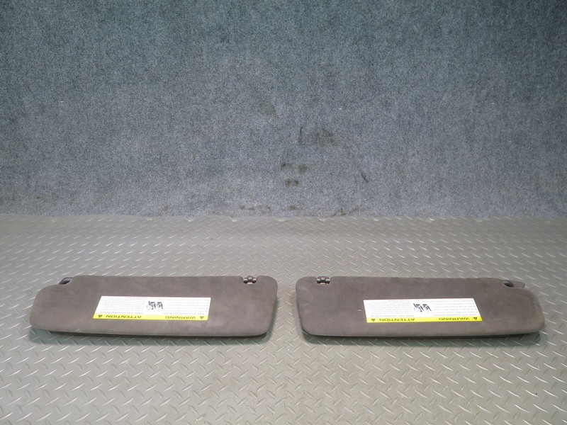 2011-2014 PORSCHE CAYENNE 958 FRONT LEFT & RIGHT SUN VISOR SET OF 2
