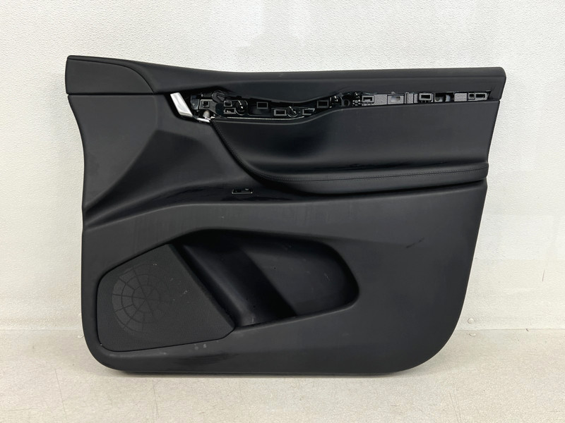 ⭐2016-2020 TESLA MODEL X FRONT RIGHT PASS INTERIOR DOOR PANEL BLACK OEM LOT2740