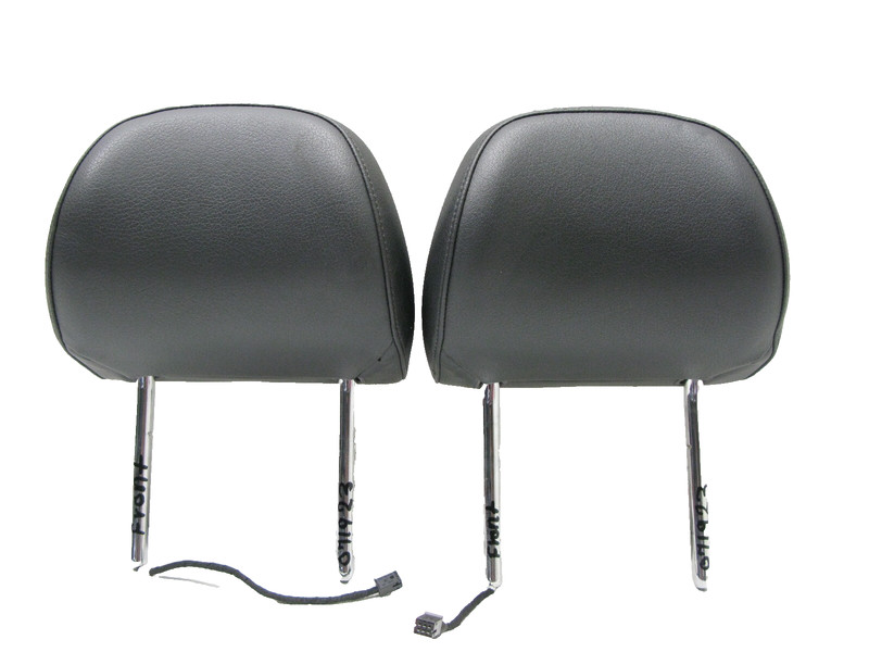 08-17 AUDI 8T A5 COUPE FRONT RIGHT AND LEFT HEAD REST HEADREST SET 071923