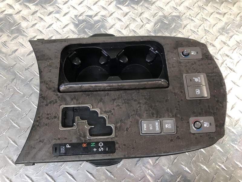 2007-2009 Lexus LS460 Automatic Shifter Assembly Bezel Dark Gray Oem