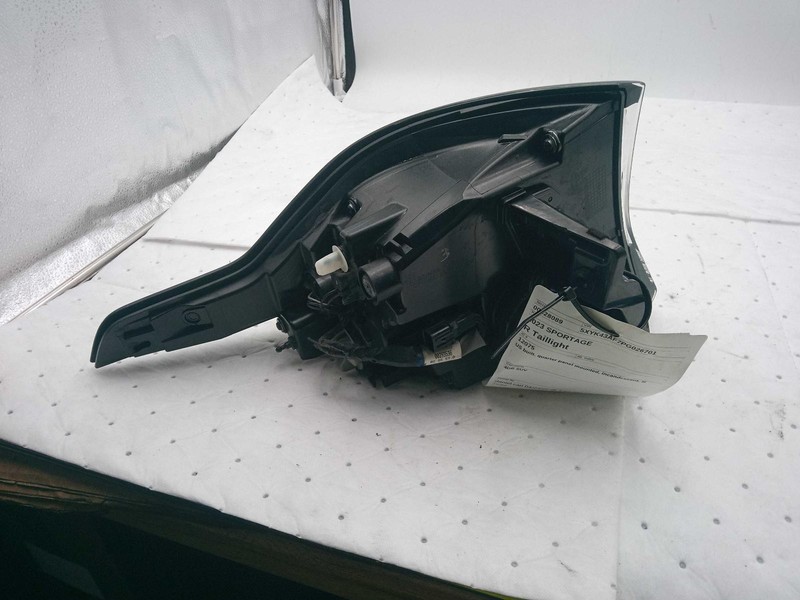 2023 KIA Sportage Right Tail Light Assembly Black OEM Used 35K Miles