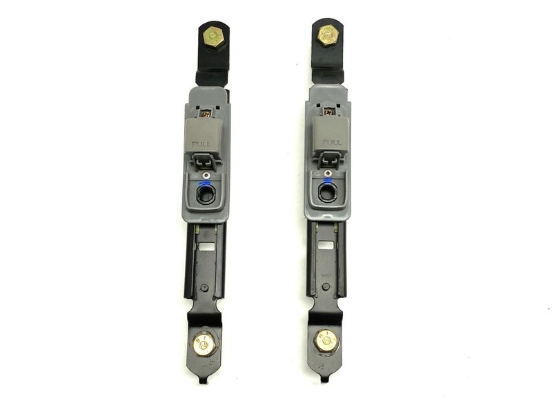 Front Seat Belt Height Adjuster Set of 2 Gray Fits 2004-2006 Kia Sorento 87887