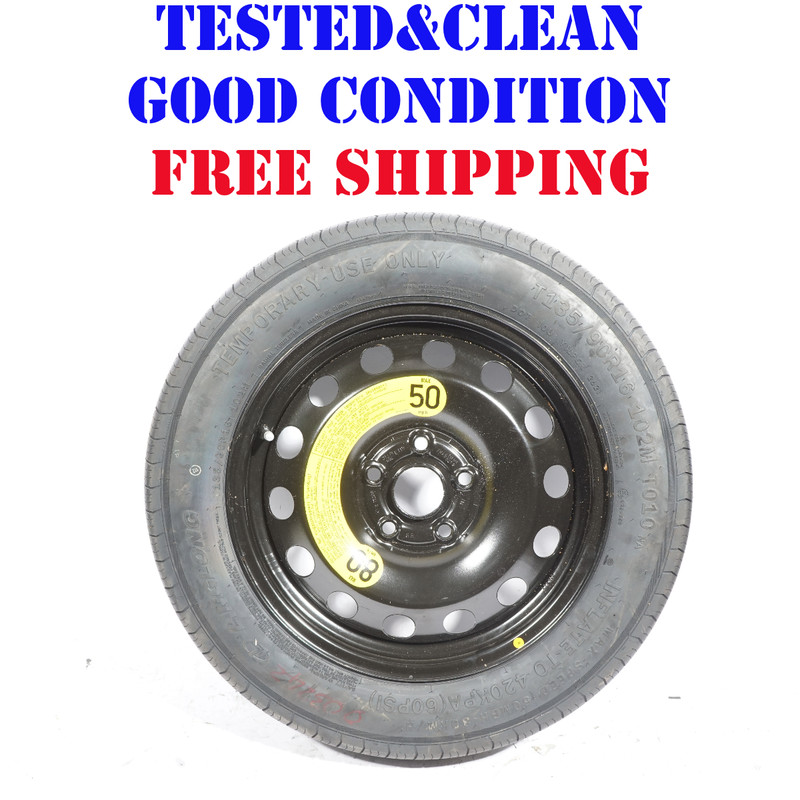 2015-2022 VOLKSWAGEN PASSAT Spare Tire T135/90r16OEM 9K