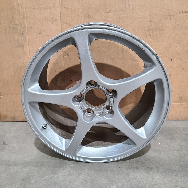00-04 Corvette C5 5 SpokeSilver Wheel 18x9.5 Speedline Oem Aa7423
