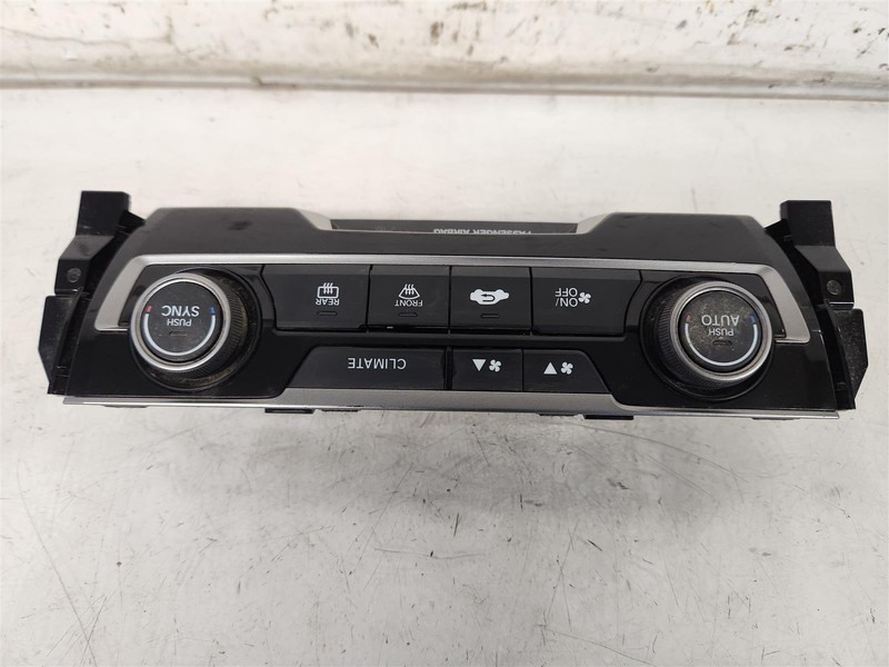 2019 Honda Civic Temperature Ac Heater Climate Control 79600-Tgg-A91 79600Tgga91