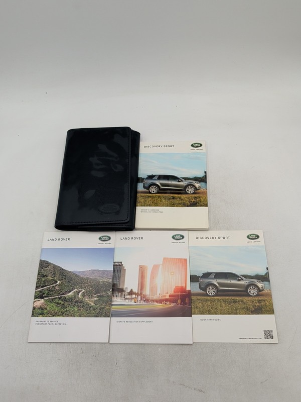 2017 Land Rover Discovery Sport Owners Manual Set and Case Free Shipping
