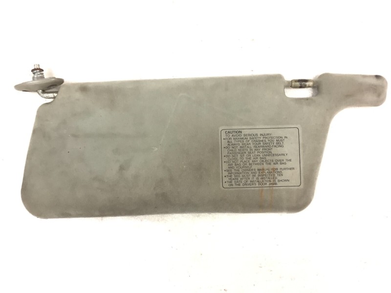 95-97 Integra Left Driver Side Sun Visor Sunvisor Windshield Eyes Shade Gray OEM