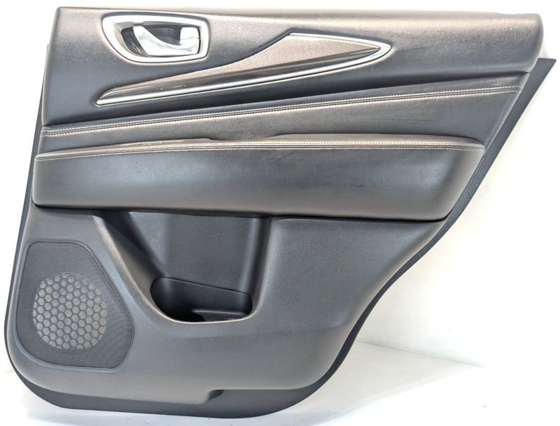🔅2016-2020 INFINITI QX60 OEM REAR RIGHT PASSENGER SIDE DOOR PANEL TRIM BLACK