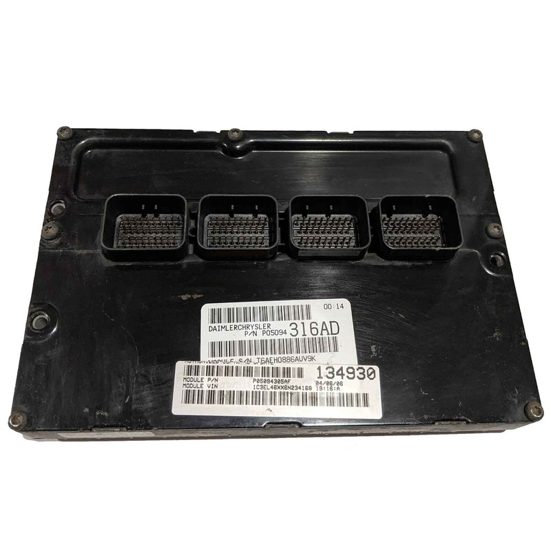OEM Engine Control Module ECU Dodge Stratus Chrysler Sebring 2.4L 06 05094316AD