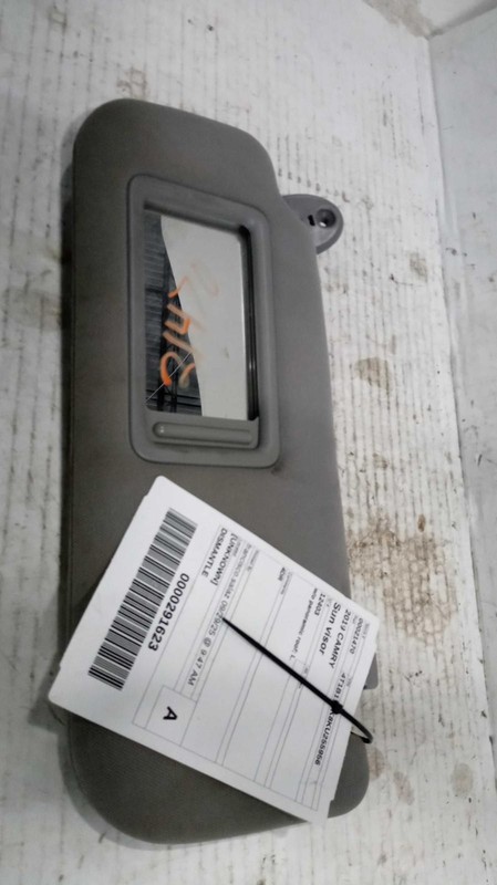 2019 Toyota Camry Blue Sun Visor Left Side OEM Used 654421 149K Miles