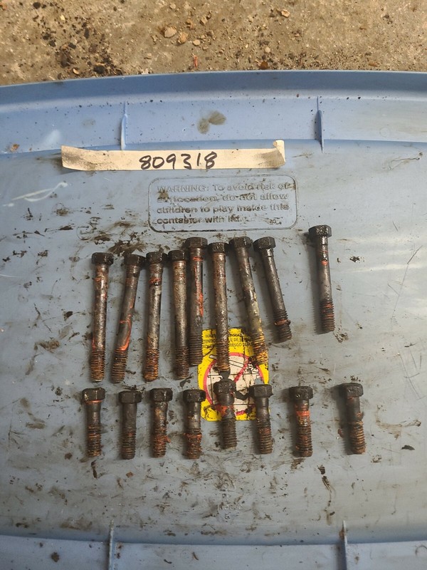 1980-84 Chevy 5.0 305 Cylinder Head 14014416 (bolts only ) #8