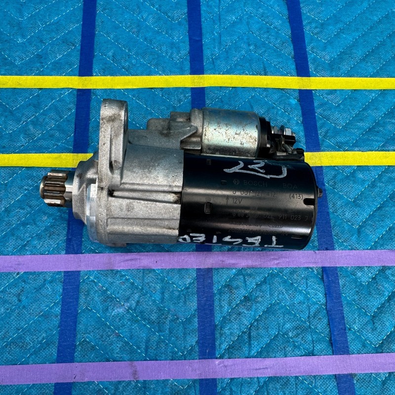 2006–2010 Audi TT Roadster Convertible 2.0L Starter Motor OEM 02E911023J