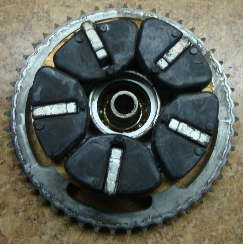 2001 01 Suzuki GSX600F GSX600 GSX 600 F Katana Rear Sprocket Chain Drive Cush 47