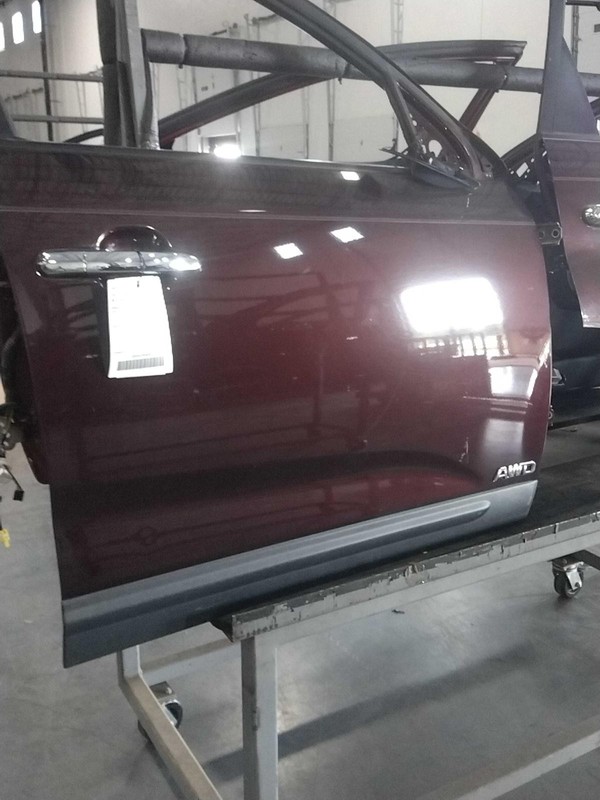 2015 KIA Sorento Front Right Door Maroon 4DR SUV OEM Used Part 3196310