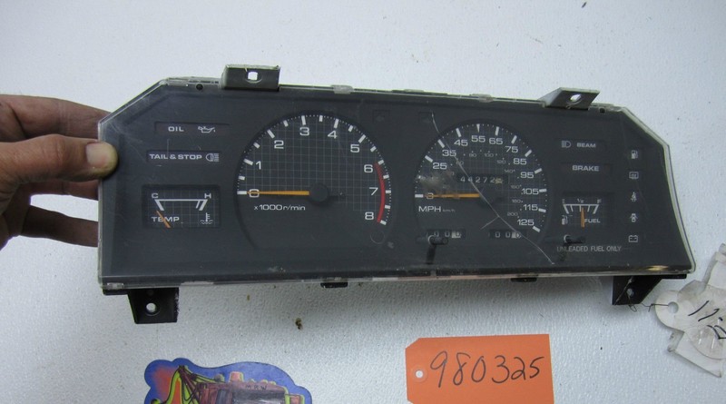 SPEEDOMETER ODOMETER DASH SU NP7010 144K GAUGE COVER for 88 89 STANZA GXE