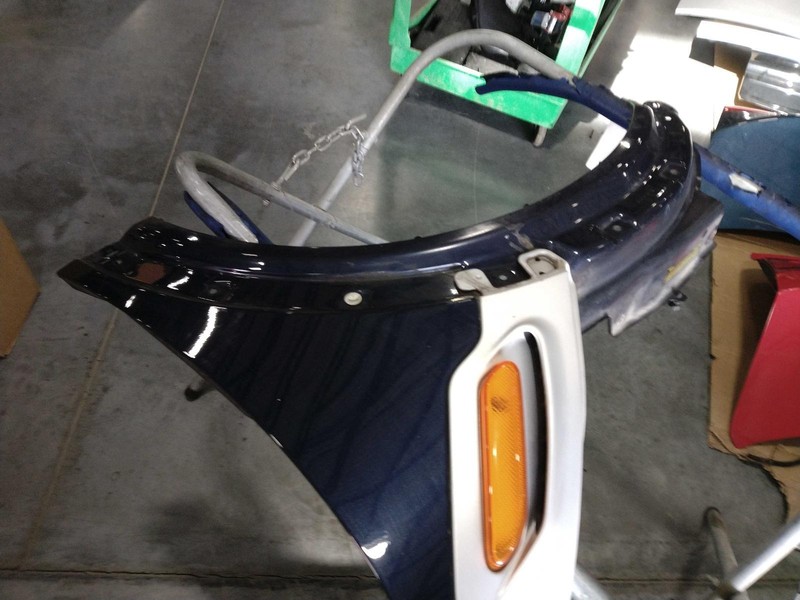 2015 MINI Countryman Left Fender Blue OEM 537194 128k Miles FWD