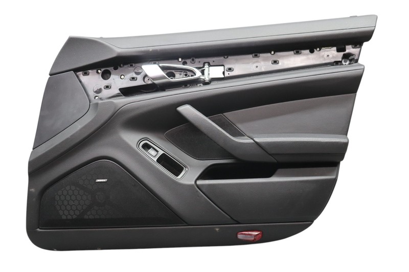 10-16 Porsche Panamera 970 Front Right Side Interior Door Panel Black OEM