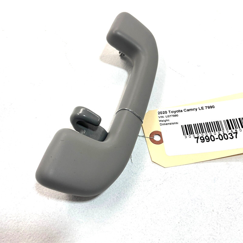 TOYOTA CAMRY LE 18- 2023 REAR LEFT DRIVER SIDE INTERIOR GRAB BAR HANDLE OEM GRAY