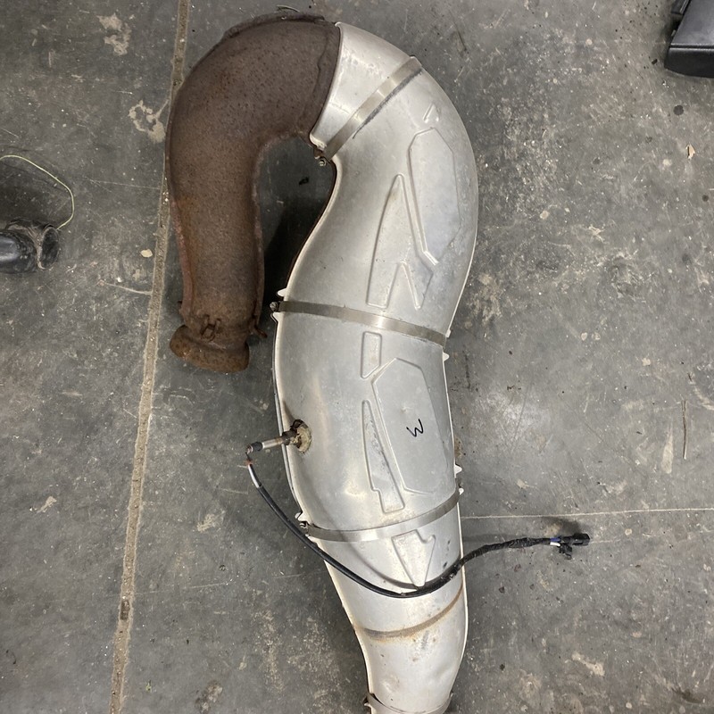 2005 - 2006 Polaris IQ RMK 900 exhaust pipe expansion chamber exhaust #3
