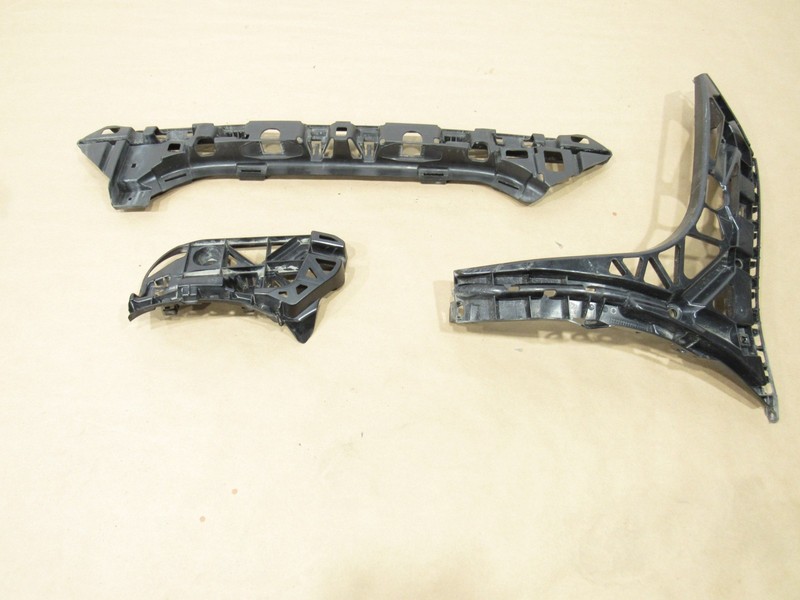 19-23 Mercedes CLS450 C257 2021 Rear Bumper Mount Bracket Carrier Set 3 PCS ; :A