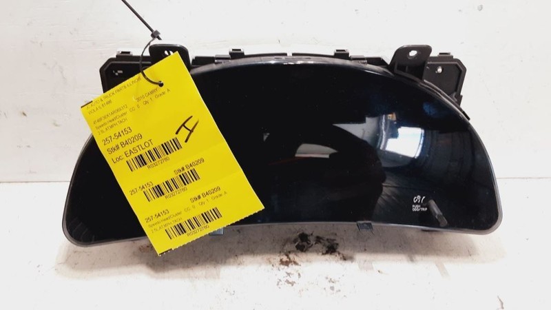Speedometer Cluster MPH VIN F 5th Digit 4 Cylinder Fits 10-11 CAMRY 3272780