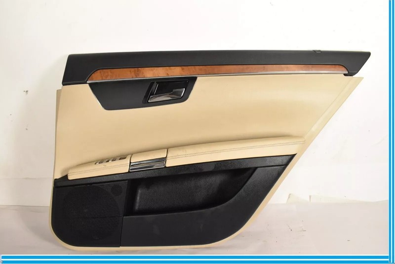 07-09 Mercedes W221 S550 S63 Rear Right Passenger Side Interior Door Panel OEM