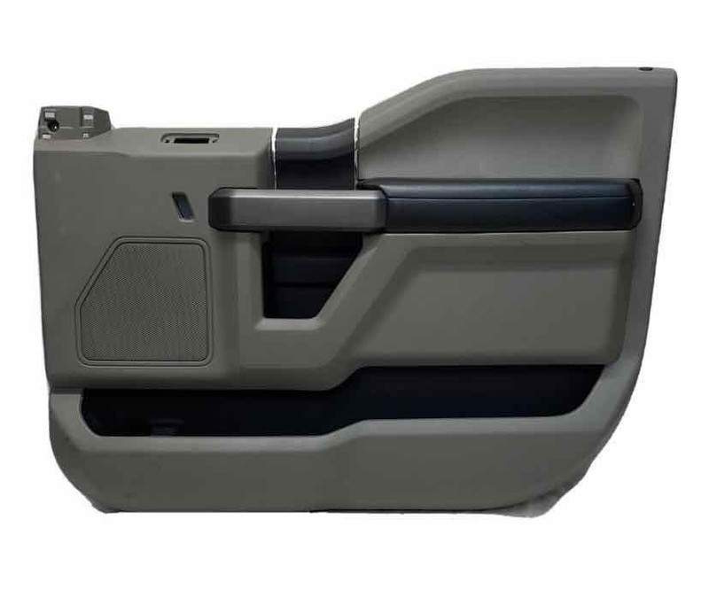 Ford F150 door panel trim 2015 to 2020 front right side gray OEM FL3Z1823942BA
