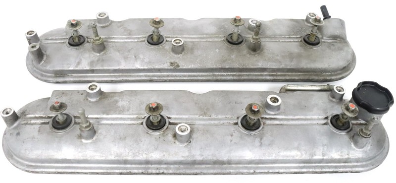 LS 4.8 5.3 6.0 Valve Covers OEM GM 12570696 12570697 with mounting bolts