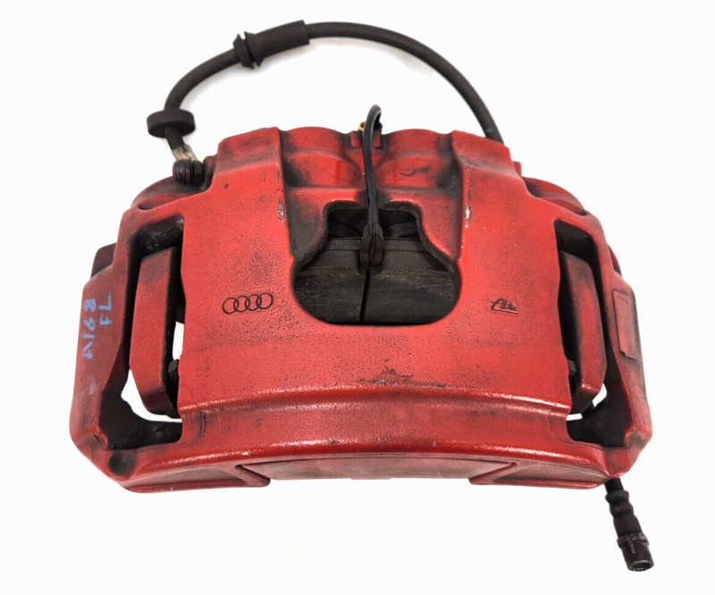 ✅ 2012-2018 OEM Audi A6 A7 RS7 S7 4G8 Front Left Driver Side Brake Caliper Red