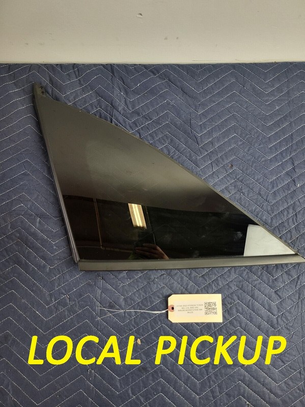 Used Oem Hyundai Rear Left Driver Quarter Window Glass for 2022-2025 Tucson