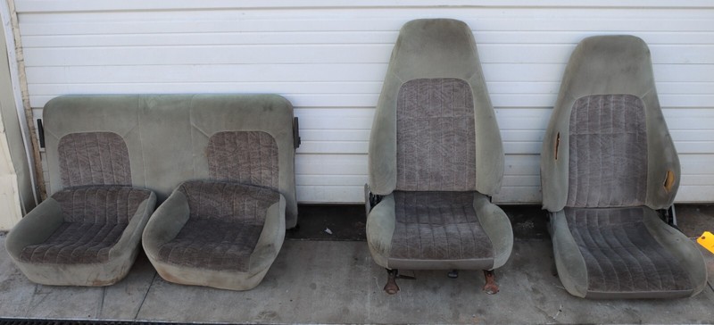 1993-2002 Chevrolet Camaro Cloth Seats Manual Set Front And Rear OEM USED GM