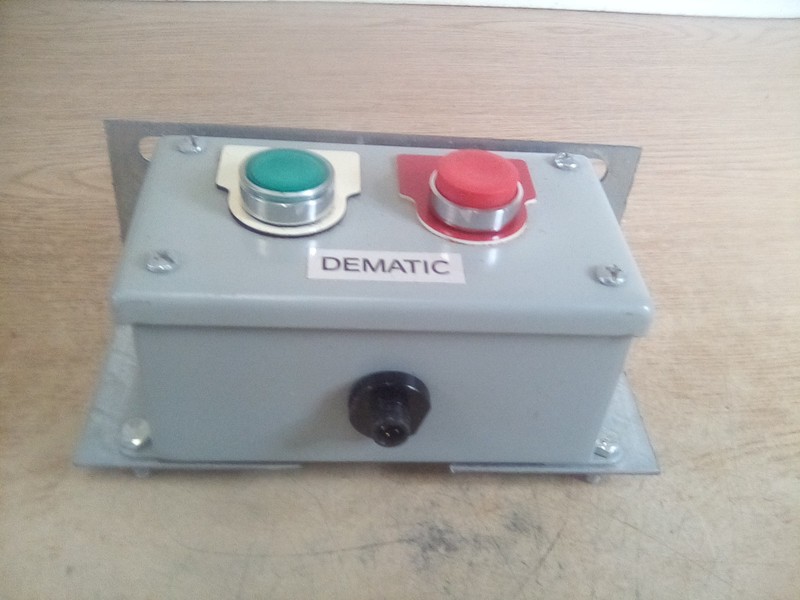 Hoffman E2PBG Dematic Enclosure W/Pepperl + Fuchs VBA-4E4A-CB1-ZEJ/E2J Module